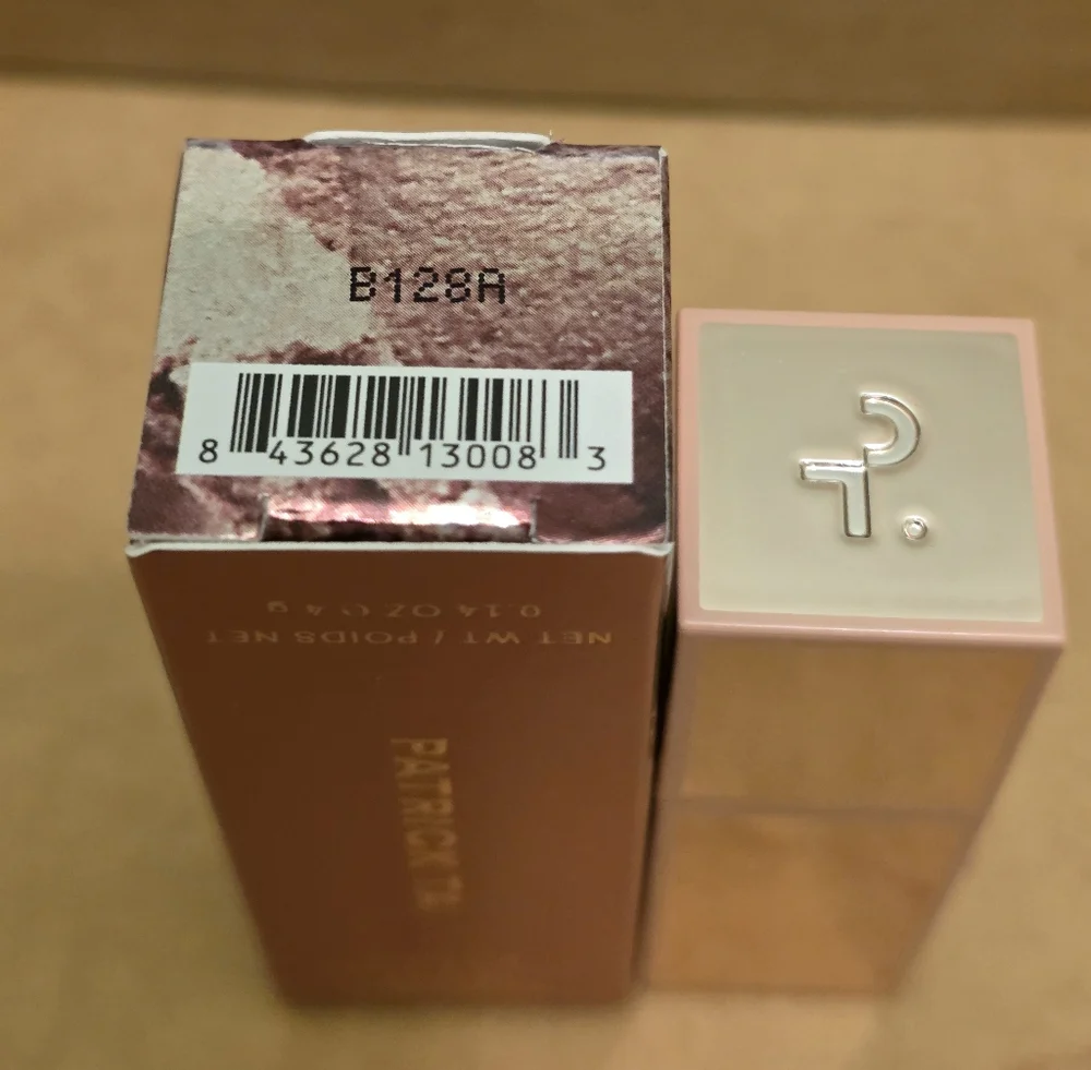 Patrick Ta Major Headlines Matte Suede Lipstick SEDUCTIVE/warm mauve. BNIB